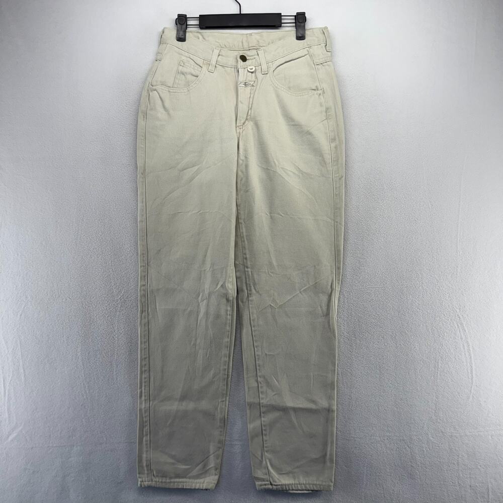 Vintage Marithe Girbaud jeans Women's 29 Gray Loose Tapered USA Made Skater y2k